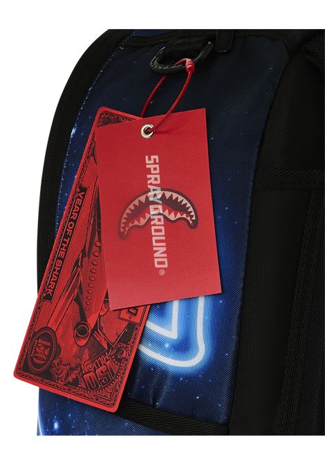 Zaino con shark galassia SPRAYGROUND | 910B8616NSZSHARK CENTRAL NEON NEBULA
